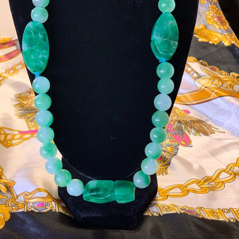 Jade Bead Necklace